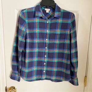 Jcrew flannel shirt